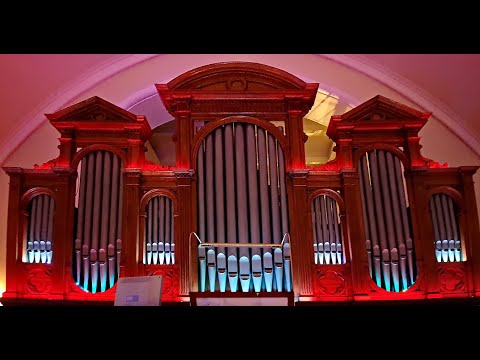 Видео: Moscow Lutheran Cathedral of Snt. Peter and Paul / Москва, Орган Лютеранского собора Петра и Павла