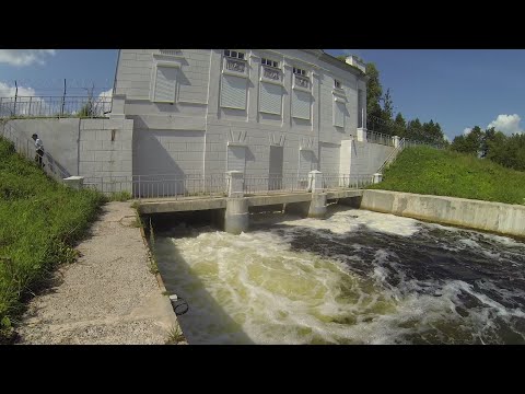 Видео: д. Дрисвяты, шлюзы и ГЭС "Дружба народов"
