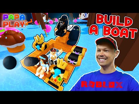 Видео: СТРОИМ ЛОДКУ в Build A Boat For Treasure