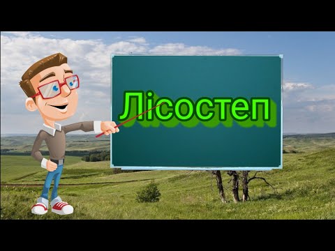 Видео: Лісостеп. Природознавство четвертий клас. ЯДС