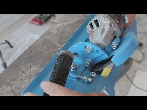 Видео: Лёгкий способ запила керамогранита под 45°.