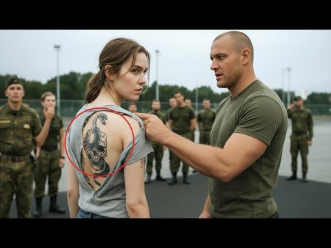 Видео: Смех коллег обернулся шоком для командующего, увидевшего её татуировку