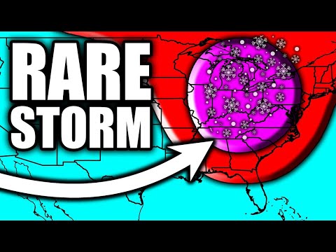 Видео: Разворачивается ИСТОРИЧЕСКАЯ снежная буря с эффектом озера!