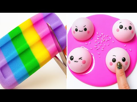 Видео: Расслабляющие АСМР-видео со слаймом для сна | Satisfying Slime No Talking ASMR 3751