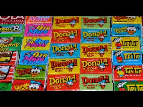 Видео: Моя коллекция вкладышей от жвачек (My Gum Inserts Collection)