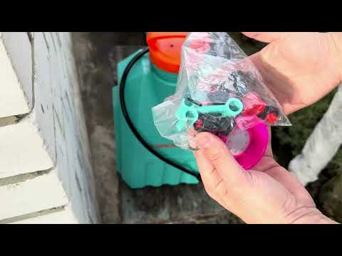 Видео: Придбав обприскувач акумуляторний Gruntek Prime BS-12-3. Проводимо першу (нульову) весняну обробку