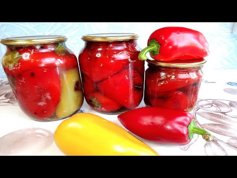 Видео: Перец жареный на зиму это так просто и очень вкусно🌶🌶🌶