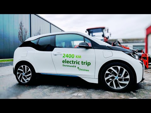 Видео: На электромобиле BMW i3 из Германии в Молдову 2400 km