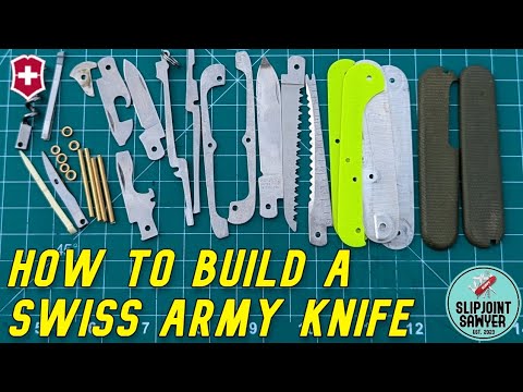 Видео: Как сделать швейцарский армейский нож Victorinox — руководство для начинающих