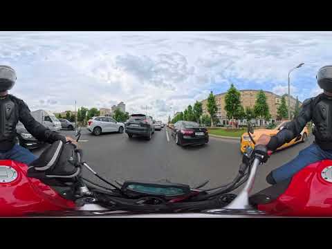 Видео: 03.06.2025 Проезд из центра Москвы до р.п.Нахабино. Мопед: Monster JT50, первый сезон.