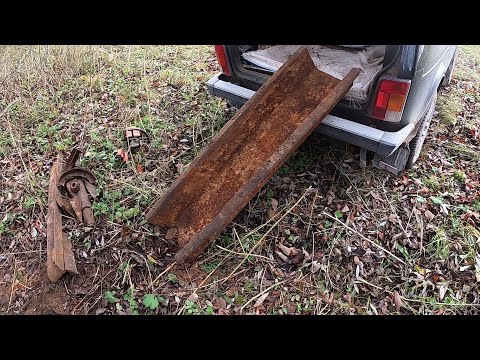 Видео: Страшно даже подумать, как это грузить... мощная сталь