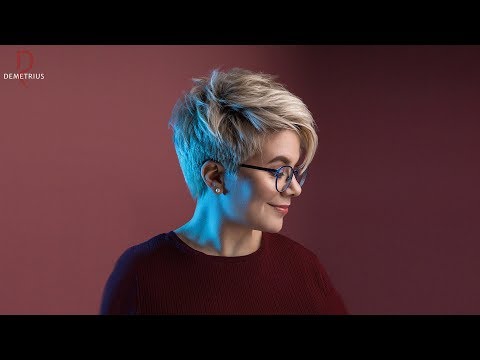 Видео: DEMETRIUS | Стрижка пикси на густых волосах | ENGLISH SUBS | PIXIE FOR THICK HAIR