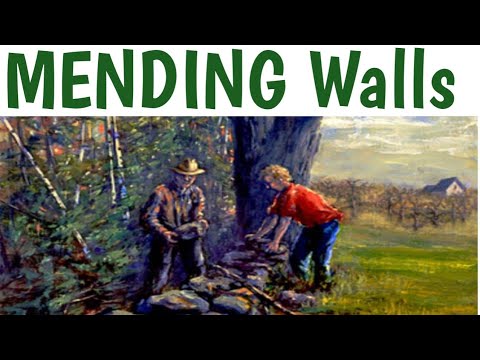 Видео: Ремонт стен Роберта Фроста ||Почему «Ремонт стен» актуален как никогда