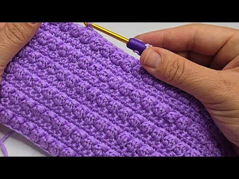 Видео: УНИКАЛЬНЫЙ! Давайте создадим НЕВИДАННЫЙ ранее узор для вязания крючком, ОЧЕНЬ ПРОСТОЙ и подходящи...