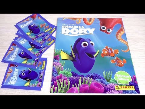Видео: PANINI В поисках Дори. Обзор альбома и первые наклейки