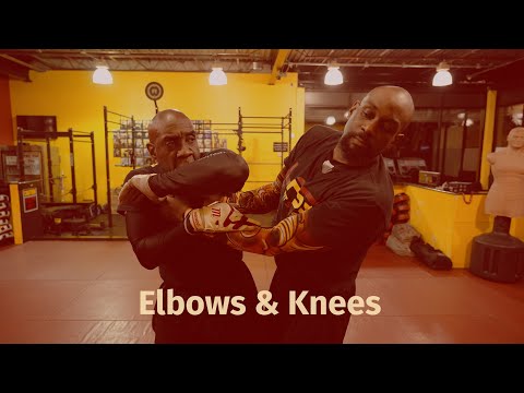 Видео: Локти и колени — приемы самообороны