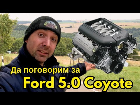Видео: Да поговорим за 5.0 V8 Coyote на Ford