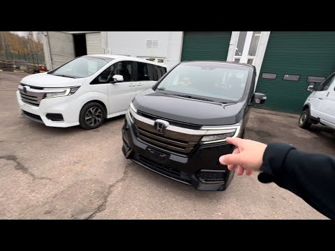 Видео: Honda Stepwgn Spada Cool Spirit Black S 4WD  под заказ с аукциона Японии в Москве!