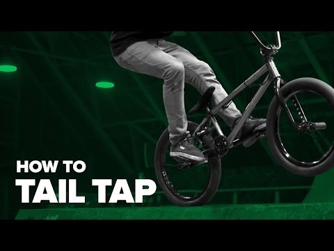 Видео: Как сделать тейл тэп на BMX (How to Tail Tap BMX)