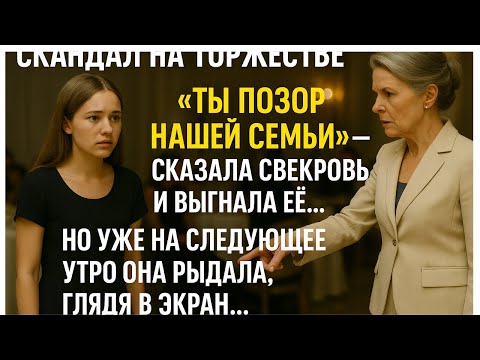 Видео: Свекровь выгнала невестку с праздника: «Нищей деревенской девке тут не место!» Но на следующее утро