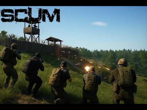 Видео: Мы нашли секретную базу NPC в SCUM!