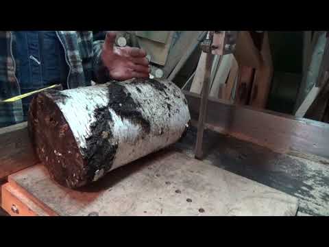 Видео: Изготовление изделий из березового шпальта.Часть 1.Manufacturing of products from birch spal.Part 1.