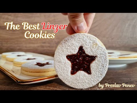 Видео: Перфектните Линцер Сладки Плюс Идея За Атрактивна Декорация  The Best Linzer Cookies Recipe And Tips