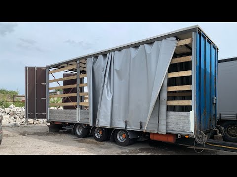 Видео: Алюминиевые борта на прицеп