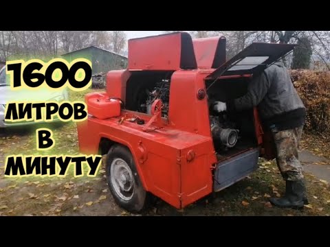 Видео: Пожарная мотопомпа МП-1600 прицепная