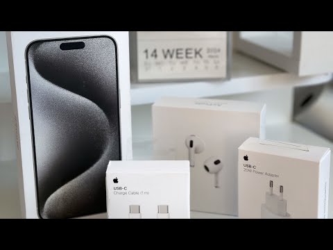 Видео: Раскаповка нового IPhone 15 Pro Max 💓 Мечта сбылась💞