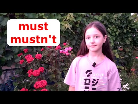 Видео: Модальный глагол must.