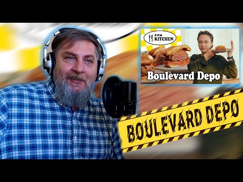 Видео: Реакция Бати на FFM Kitchen: Boulevard Depo – рецепт бургера из мраморной говядины. Текут слюнки!