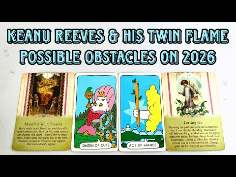 Видео: Киану Ривз и его Близнецовое Пламя: Возможные препятствия на их пути в 2026 году | Tarot Insight