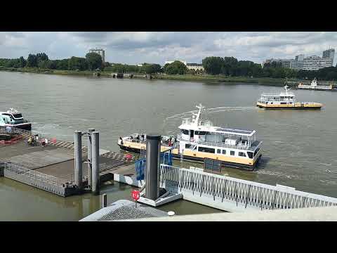 Видео: Паромная переправа через Шелду.