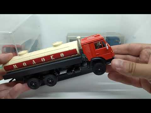 Видео: Модели СССР 1:43 Москвич Руссо-Балт КамАЗ ЗИЛ. Свежие обновления в коллекции.