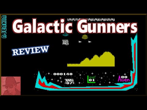 Видео: Галактические стрелки - на ZX Spectrum 48K!! с комментариями