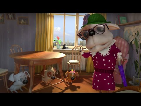 Видео: Белка и Стрелка 💥 Тётя Мотя (85 серия) | Развивающий мультфильм для детей