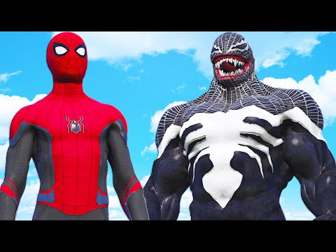 Видео: человек-паук (nwh) против превосходящего яда - эпическая битва