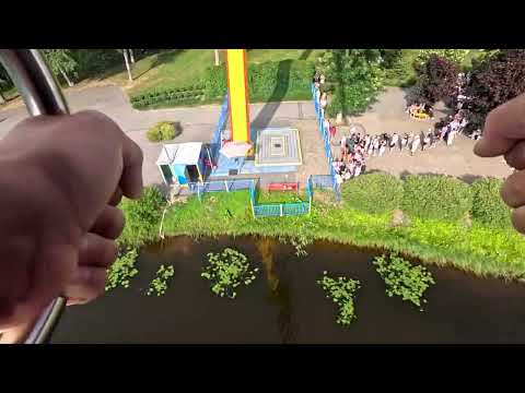 Видео: Питер. Диво остров. Аттракцион "Бустер"