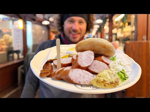 Видео: Пробуем уличную еду в СЛОВЕНИИ | Любовь к колбаскам 🇸🇮🌭