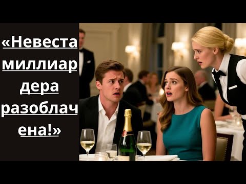 Видео: Официантка рассказала миллиардеру, что его невеста изменяет — и он женился на ней!