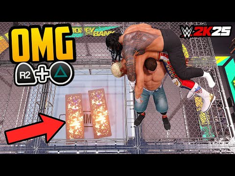 Видео: Лучшие моменты в WWE 2K25! (CHAOS)