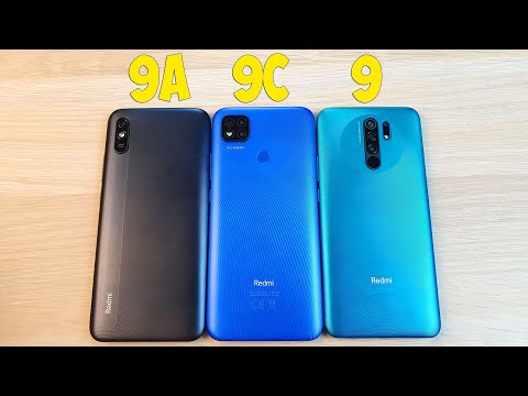 Видео: XIAOMI REDMI 9A VS REDMI 9C VS REDMI 9 - В ЧЕМ РАЗНИЦА И КАКОЙ ВЫБРАТЬ? СРАВНЕНИЕ