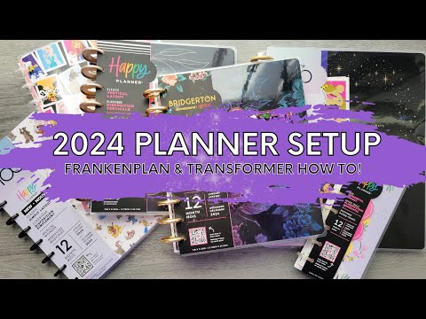 Видео: Настройка планировщика на 2024 год + Как это сделать - Transformer & Frankenplan!