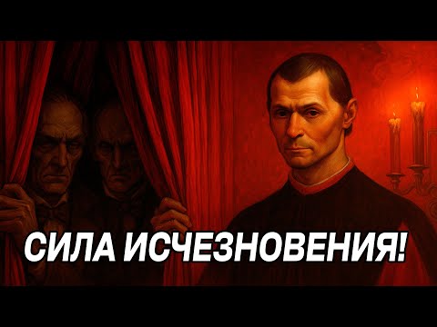 Видео: Секретный ТРЮК ВЛИЯНИЯ на людей - вовремя исчезни - Макиавелли