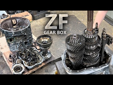 Видео: РЕМОНТ КПП ZF 16 S 1920 TD. ECOSPLIT 4