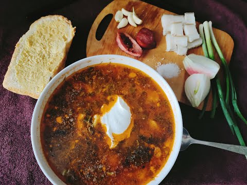 Видео: ЗЕЛЁНЫЙ БОРЩ СО СМЕТАНОЙ  КАК В ДЕТСТВЕ / ДОМАШНИЙ МУКБАНГ / ХОЧУ ПОЖРАТЬ