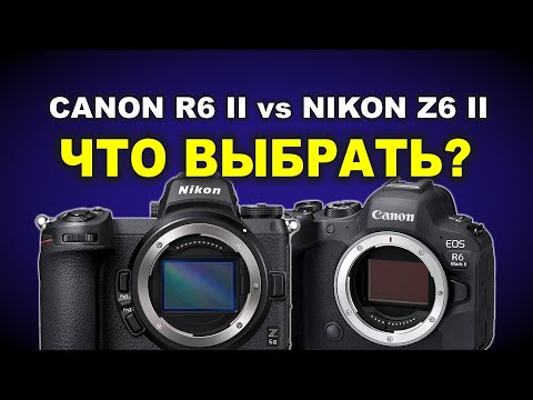 Видео: Что выбрать: Canon R6 II или Nikon Z6 II?