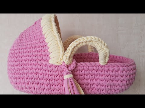 Видео: Люлька из трикотажной пряжи