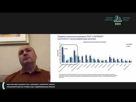 Видео: Важность профилактики нейтропении при терапии опухолей головы и шеи (Мудунов А.М.)